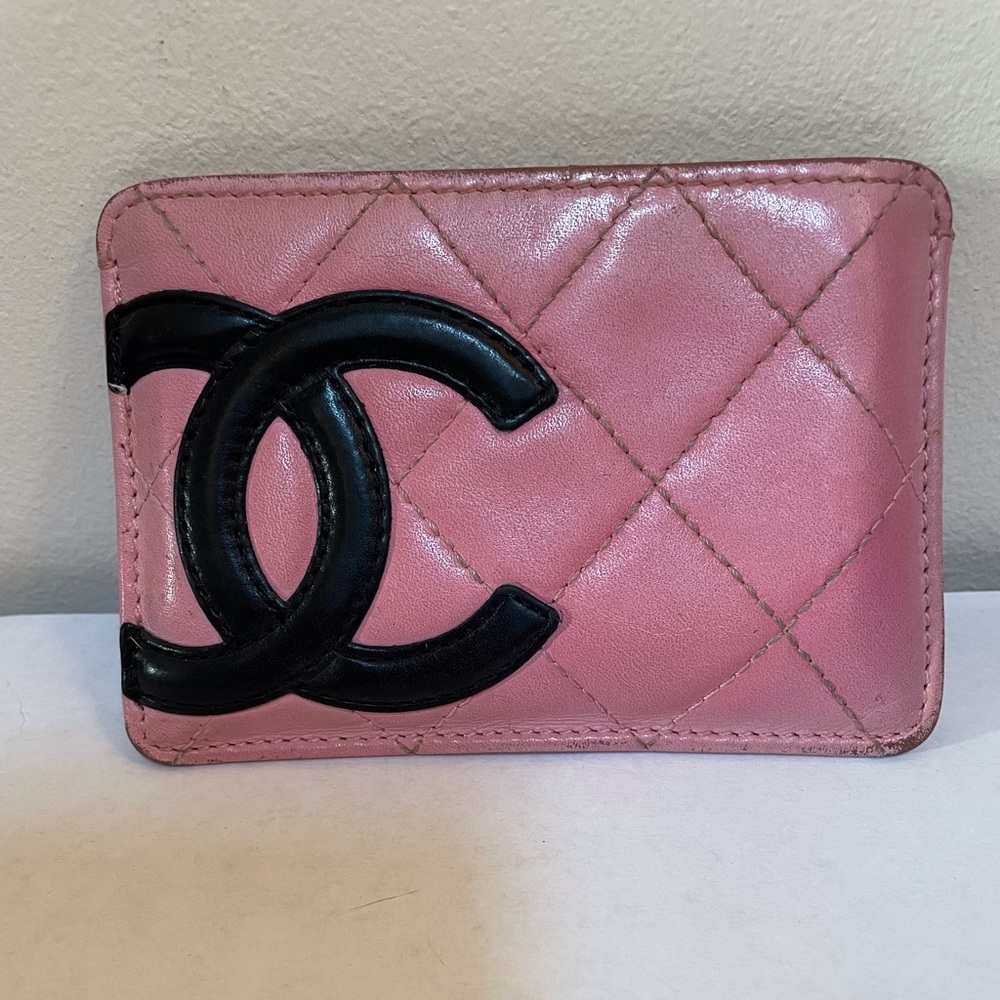 Authentic VINTAGE Chanel Credit Card Holder